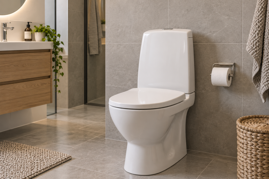 Byta WC-stol i Uppsala